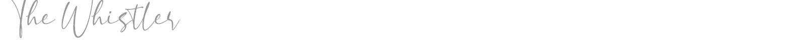 The Whistler font preview